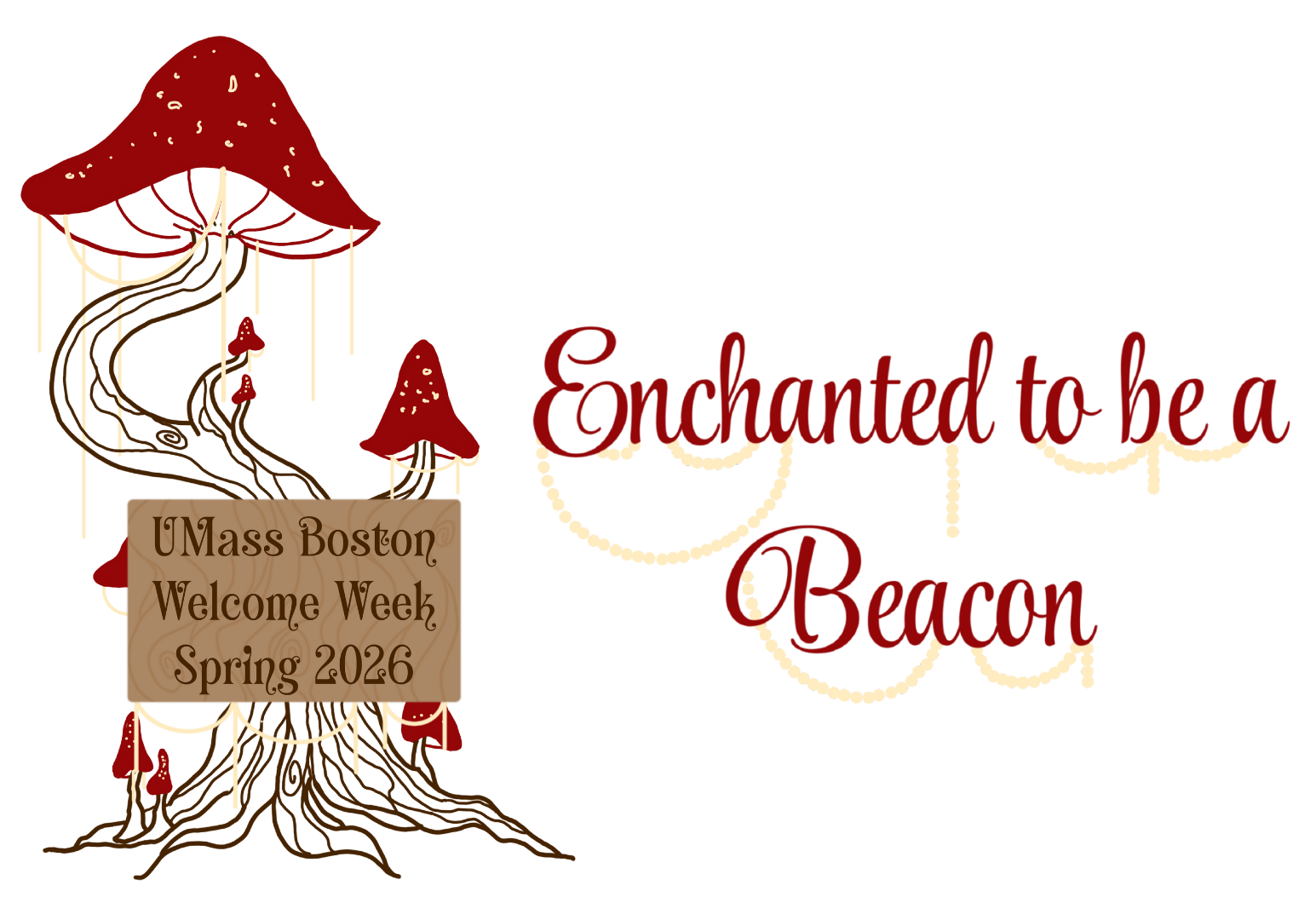 Mushroom design with 