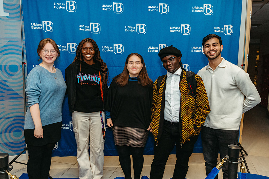 Student stars at the College Tour viewing party