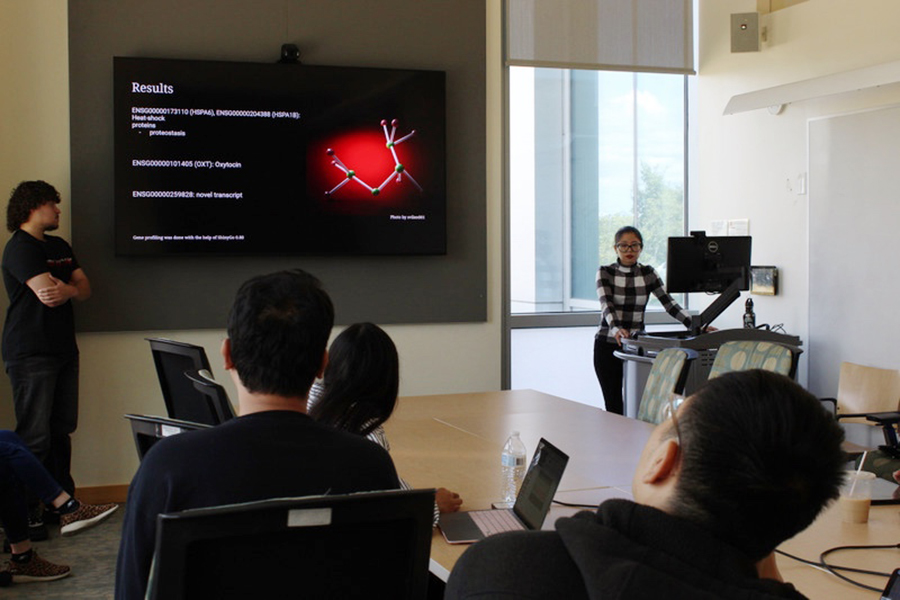 Students give final presentations in iTCGA Research Immersion in Cancer Genomics