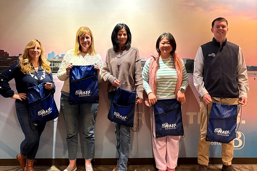 Faculty and staff winners of UMB Moves