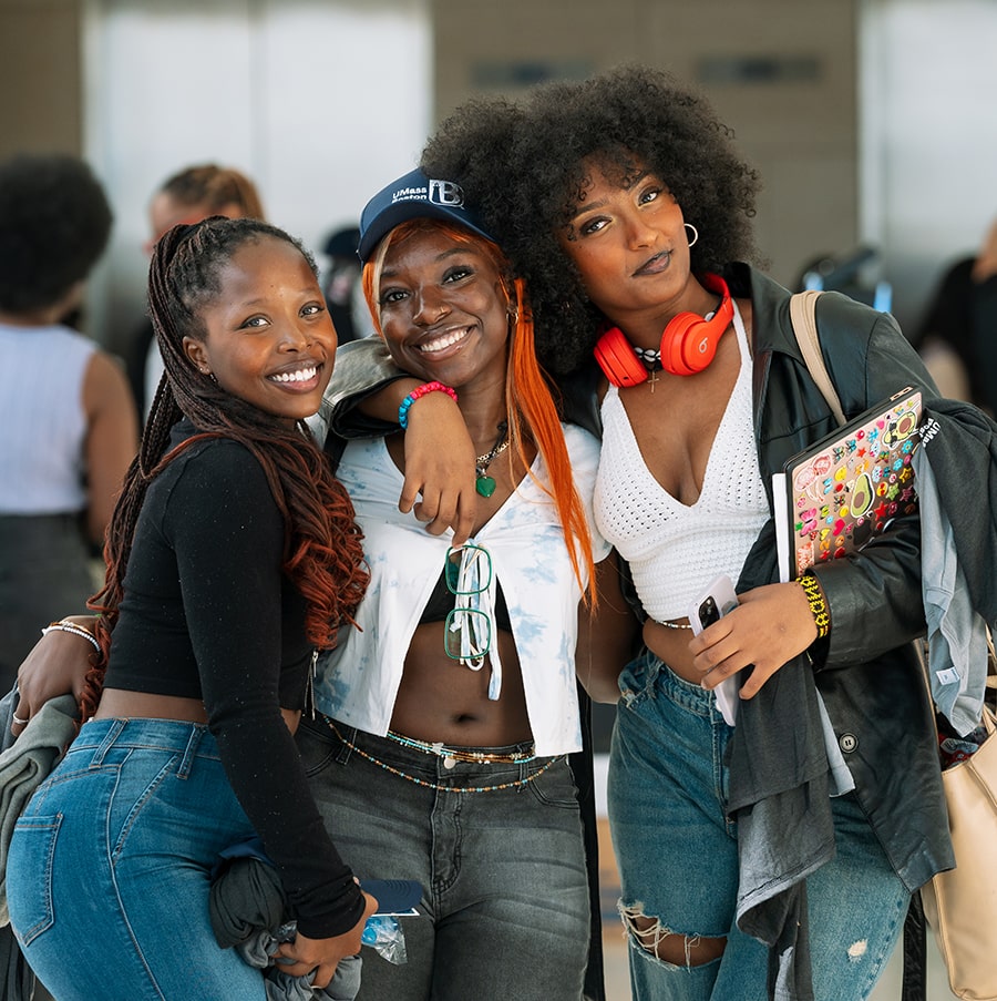 Spirit Days 2023 three girls posing